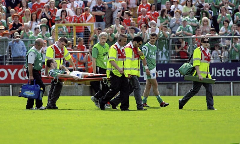 Having recovered from open heart surgery earlier in the year, Barry Owens was cruelly struck down weeks after his return, suffering a torn cruciate knee ligament in the Ulster final replay against Armagh. 