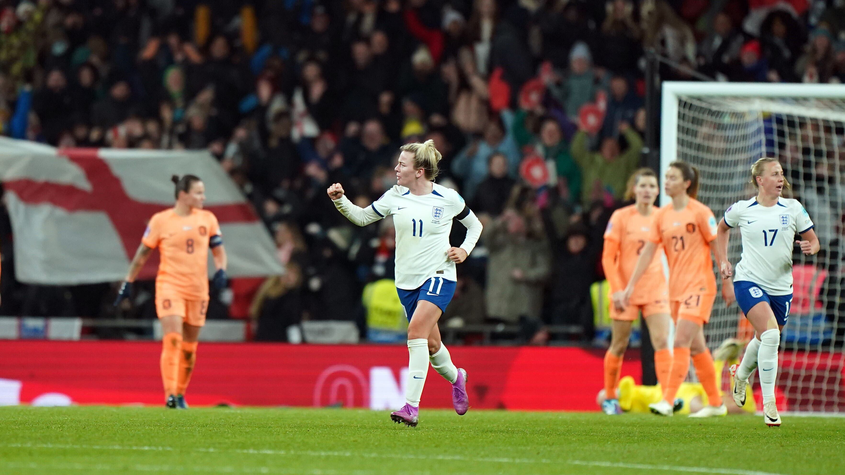 England claimed a stunning comeback win over the Netherlands (Zac Goodwin/PA)