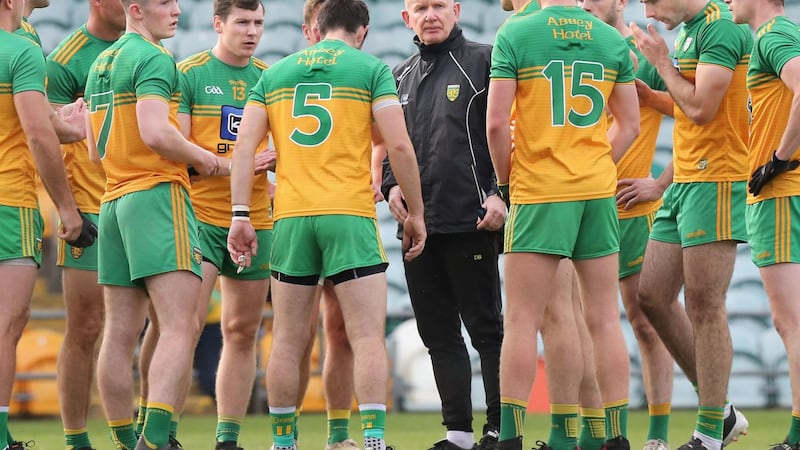 Declan Bonner is taking Donegal to their fourth Ulster final in five years this weekend where they will take on Derry<br />Picture: Margaret McLaughlin&nbsp;