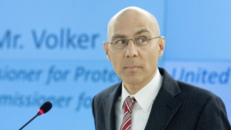 The UN High Commissioner for Human Rights Volker Turk 