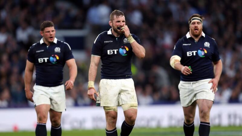 Scottish fans have gone into hiding after England retain the Six Nations title and equal New Zealand's record