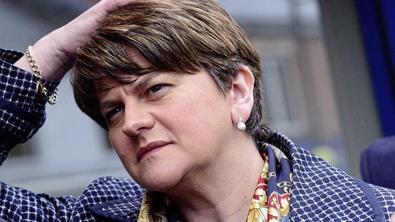 Arlene Foster was the minister for enterprise, trade and investment for the majority of the time the renewable heat incentive scheme was open. Picture by Arthur Allison, Pacemaker Press 