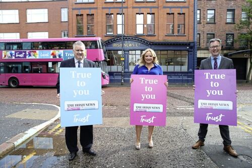 Irish News hits streets with bus campaign highlighting 'True to You' message 