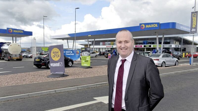 Gerry Bennett, general manager for Maxol&rsquo;s largest NI service station, A26 Tannaghmore  