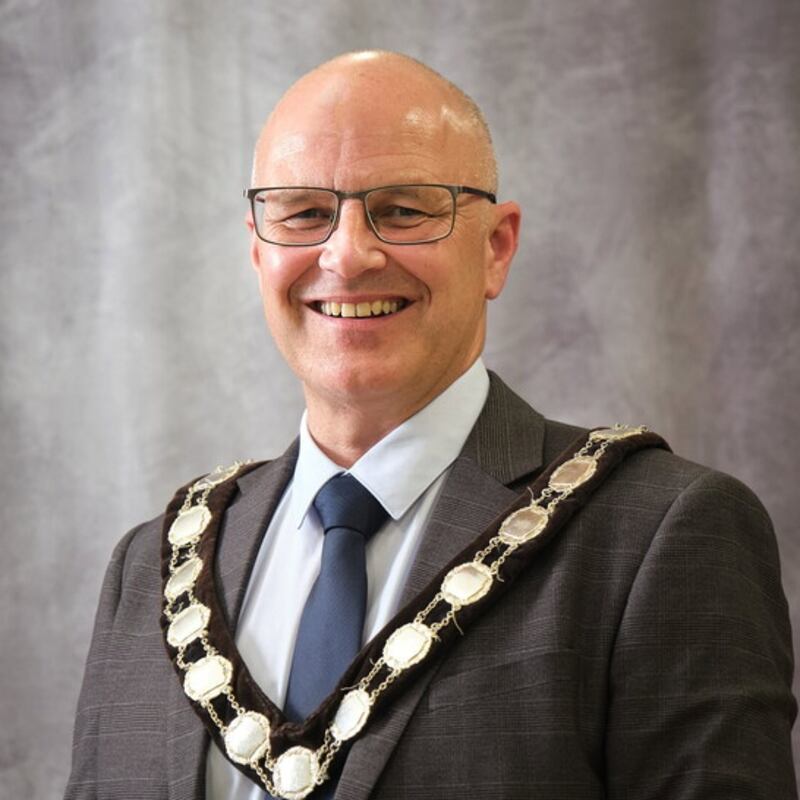 Mid Ulster District Council\'s Chair, Councillor Dominic Molloy