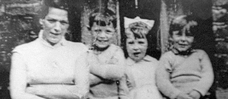 Jean McConville with three of her children shortly before she disappeared on December 7 1972