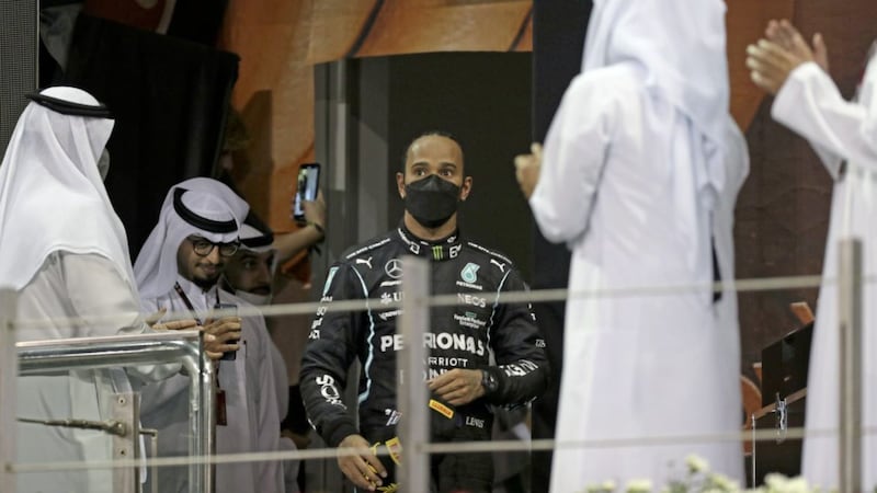 Sheikh it off? Mercedes may appeal after their driver Lewis Hamilton was denied the Formula One title by some strange decisions from the race director at the Abu Dhabi Grand Prix. 