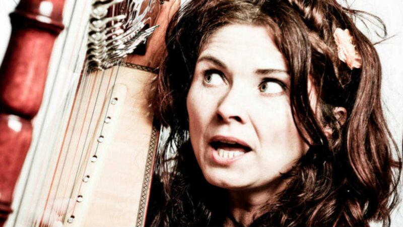 Harpist Ursula Burns who will perform at this month&#39;s Mount Stewart Conversations festival at the County Down National Trust property 