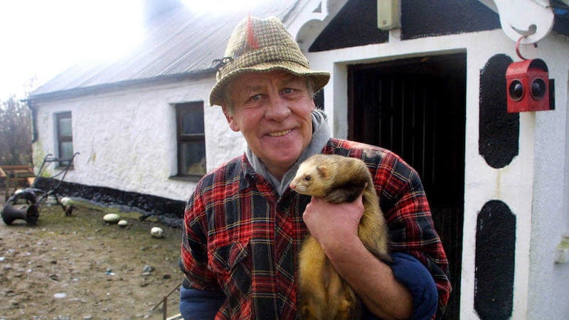 Geordie Tuft, a regular contributor to BBC Radio Ulster&#39;s Gerry Anderson show, has died in a house fire in Loughbrickland. Picture by Pacemaker Press 