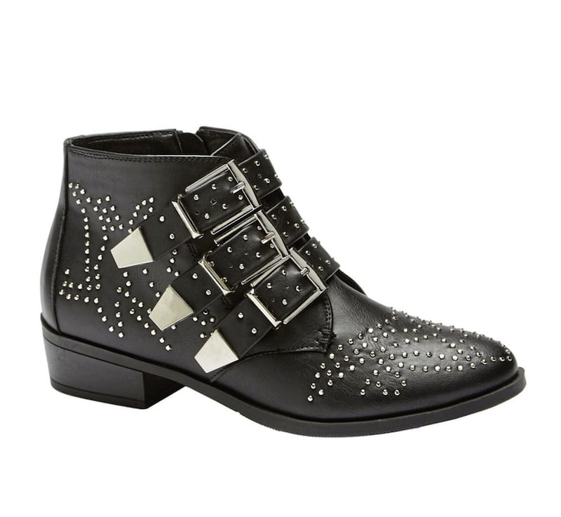 Be You Studded Flat Boots, &pound;24.99, available from Studio.co.uk