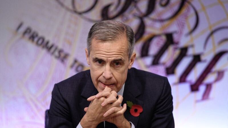 The governor of the Bank of England Mark Carney 