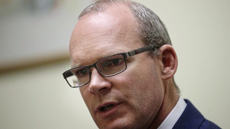 Simon Coveney talks to theIrish News in Dublin yesterday Picture by Hugh Russell. 