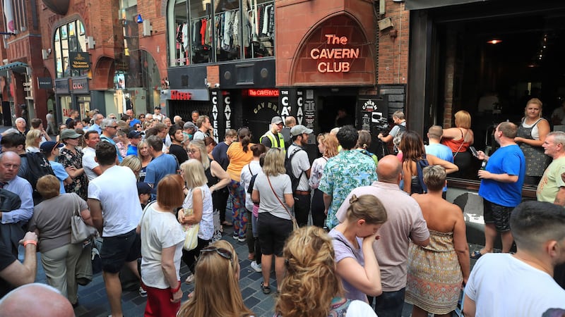 The Cavern Club is credited as being the birthplace of the Beatles, who played there in their early years.