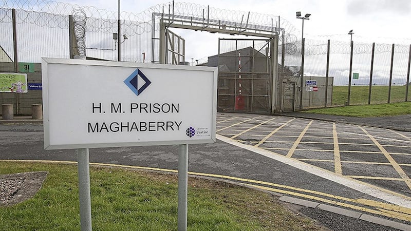 A prisoner has died at Maghaberry prison in Co Antrim 