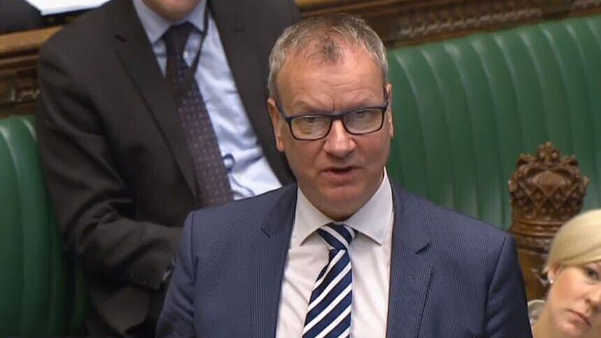 Pete Wishart has said the UK Government will likely not agree to his party’s independence strategy (PA)