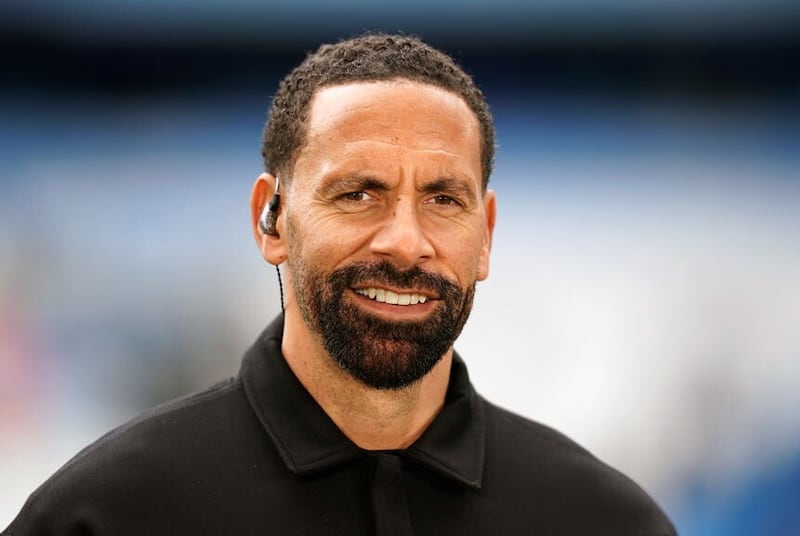 Rio Ferdinand has backed a cross-border youth football tournament in Derry. (Mike Egerton/PA)