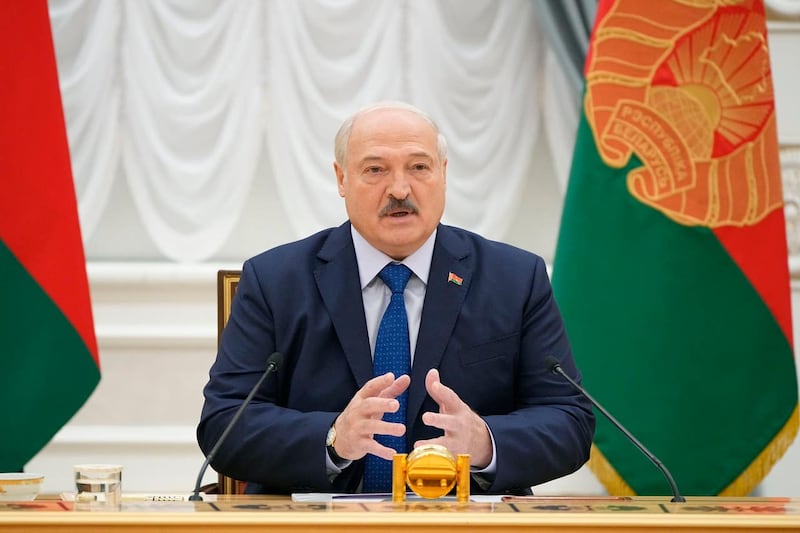 Belarusian president Alexander Lukashenko 