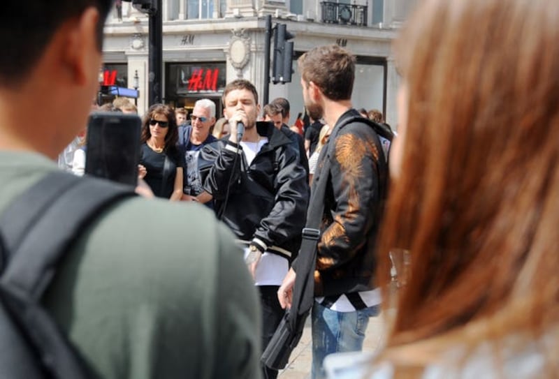 Liam Payne sighting – London
