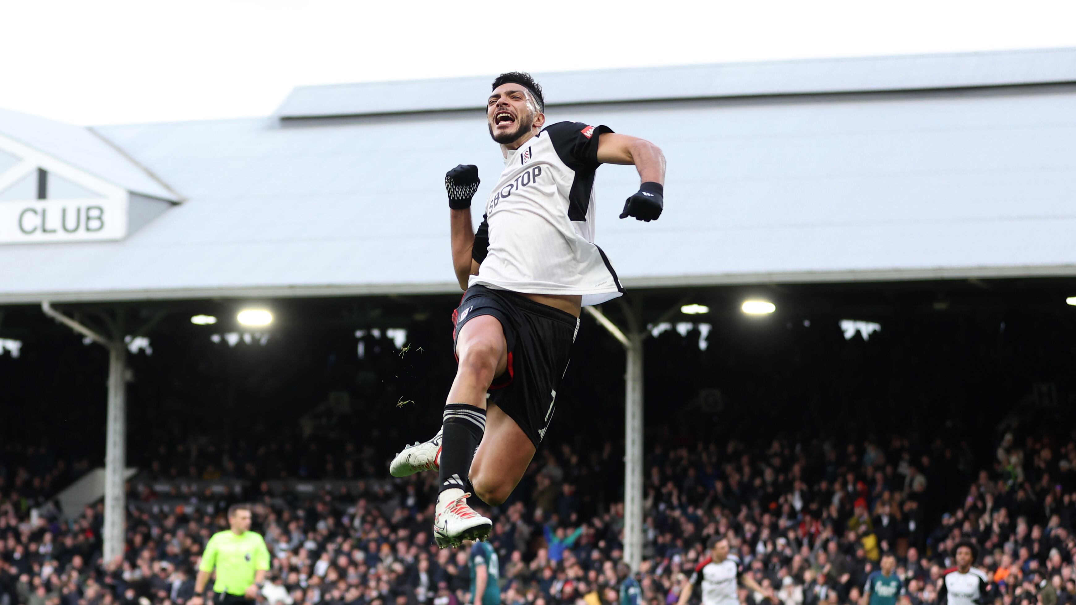 Raul Jimenez hit Fulham’s opening goal