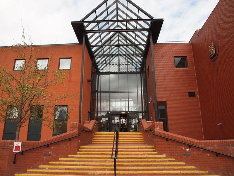 The trial is taking place at Leicester Crown Court