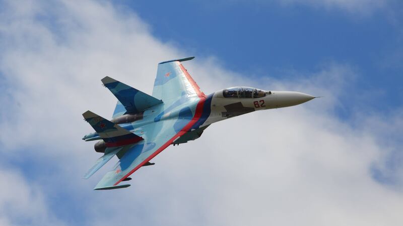 A Russian Su-27 (Alamy/PA)