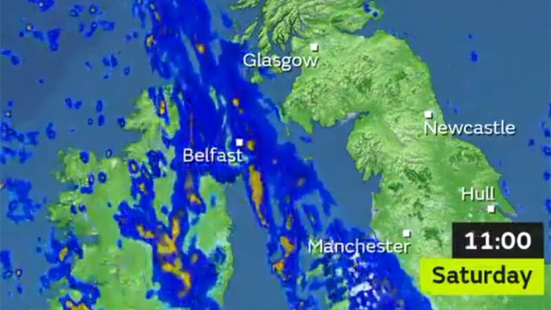 Householders and businesses have been advised to prepare in the event that properties will be flooded as a result of the expected downpours. Picture: Met Office