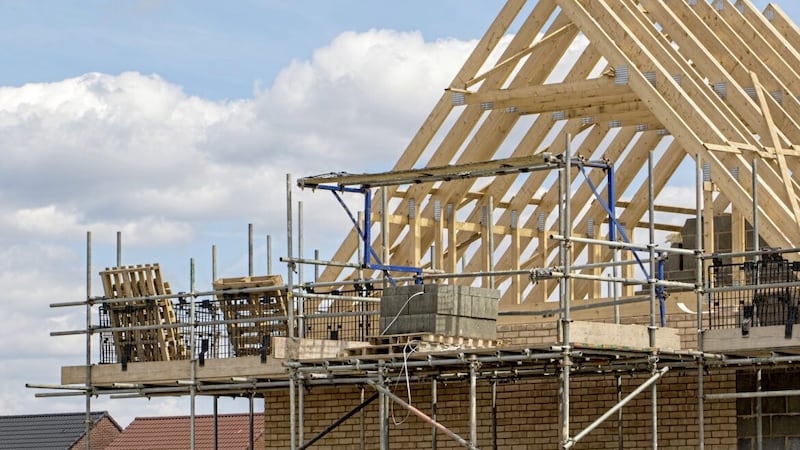 The number of new build houses started over the summer was the lowest for nine years. 