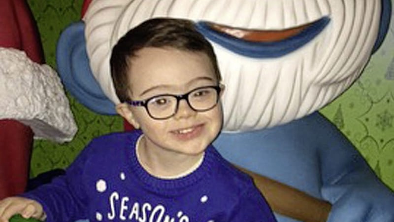 Five-year-old Odhran Varney passed away on Christmas Day  