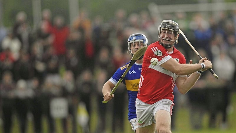 Eddie McCloskey rolled back the years against Rossa on Sunday hitting six points from play Picture Mark Marlow 