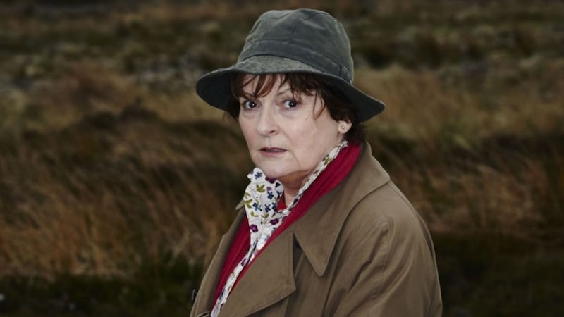 Vera star Brenda Blethyn goes without stunt double in edgy building scene