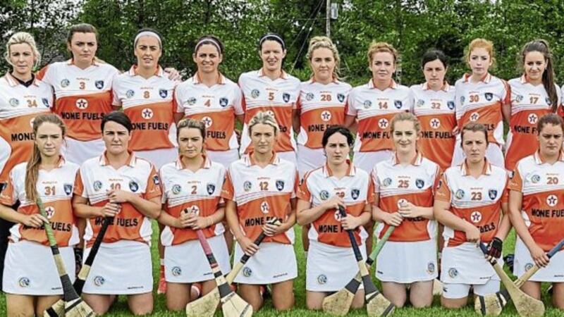 Some of the Armagh senior camogie panel for 2016