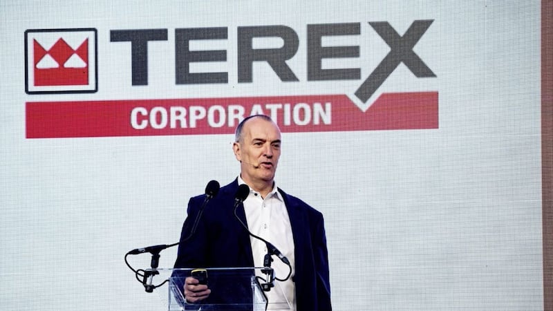Kieran Hegarty, president of Terex Materials Processing 