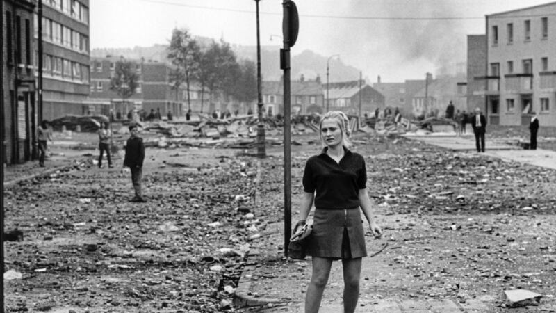 In the aftermath of the Battle of the Bogside, Derry&#39;s Rossville Street was unrecognisable. 