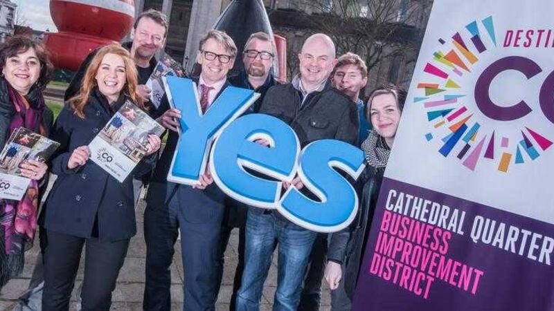 The Destination CQ team encourages local businesses to vote in favour of the Cathedral Quarter Business Improvement District 