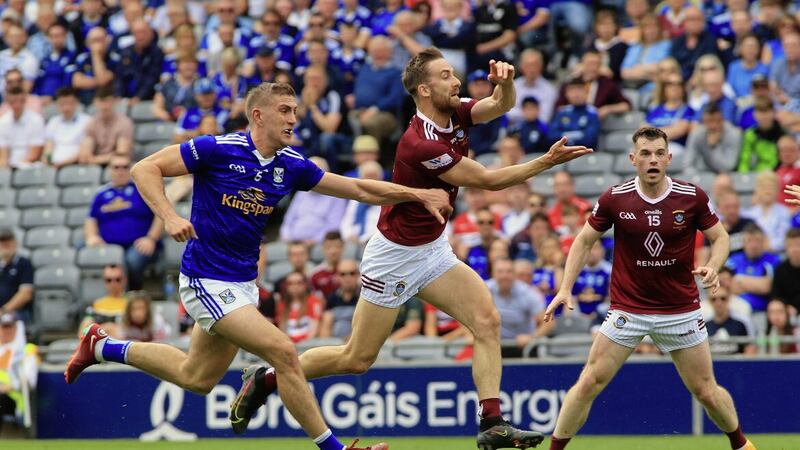 Killian Clarke is one of four Cavan players named on the Tailteann Cup Team of the Year. The Breffnimen lost this year's inaugural final of the competition at Croke Park to Westmeath, who have six players named on the Team of the Year Picture: Seamus Loughran 