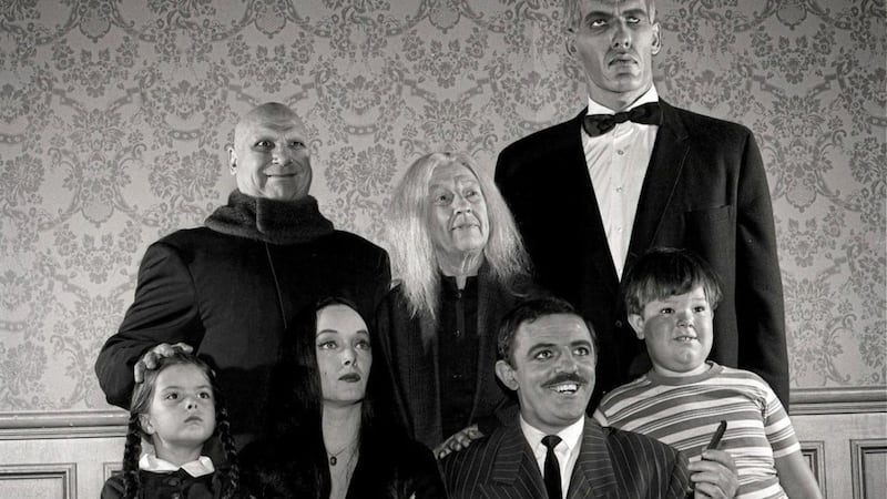 The cast of the original The Addams Family TV series which was made by ABC between 1964 and 1966. The most recent adaptations would have them spinning in their crypts...