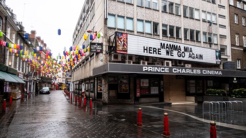The Prince Charles Cinema has sold nearly all available tickets as customers return.