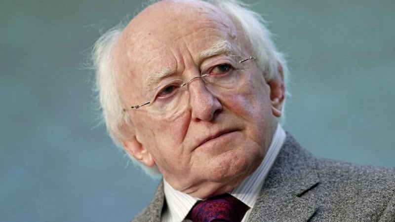 President Michael D Higgins will deliver a keynote address at Derry's Guildhall on Saturday. Picture by Julien Behal/PA Wire