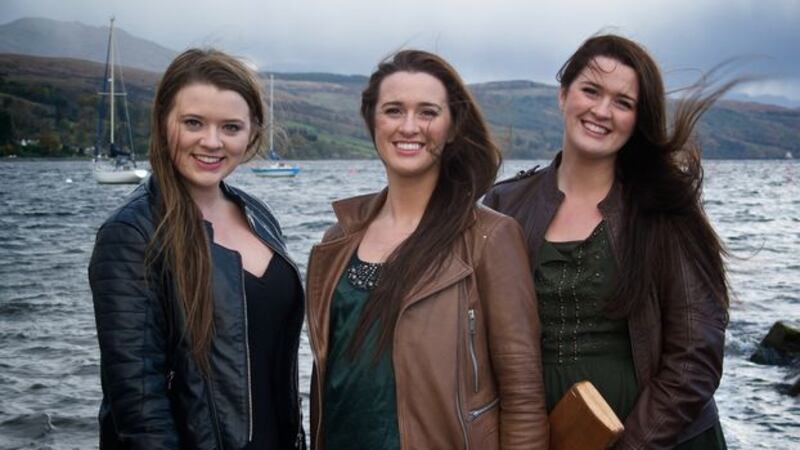 <strong>THE FRIEL SISTERS:</strong> With a new album out and appearances at Gradam TG4, the Glasgow-born traditional musicians are on the crest of a wave.