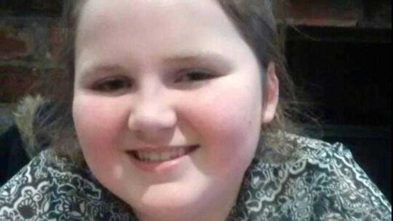 Year Eight pupil Caoimhe McCullough, who died in hospital. Pictures from Facebook