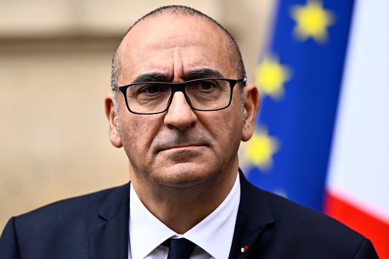 France’s Interior Minister Laurent Nunez denounced the attack (Julien de Rosa/AP)