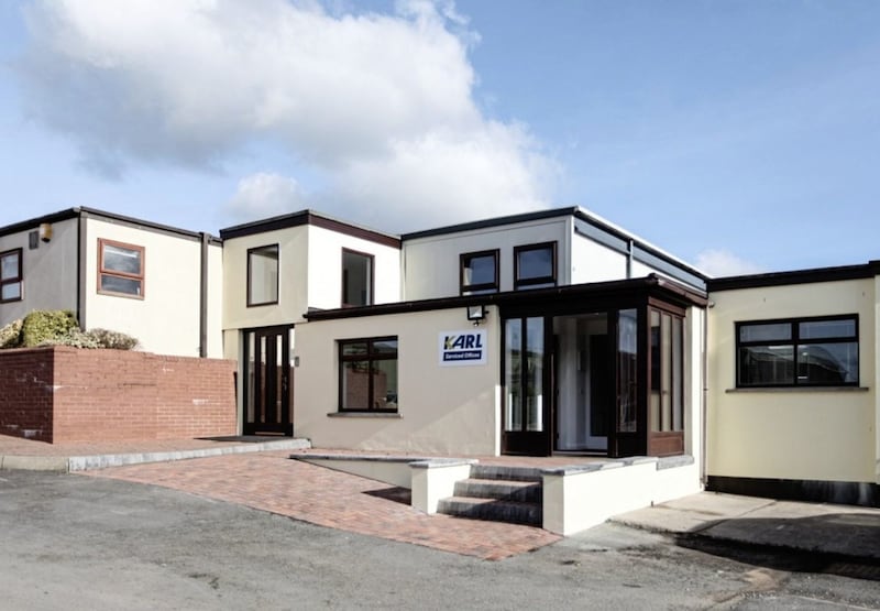 Versatile&#39;s office address is recorded on planning applications as a unit in Ballyrobin Business Centre, near Belfast International Airport 