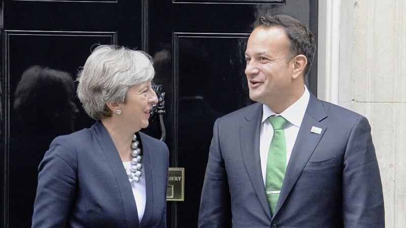 Leo Varadkar dismissed claims that relations with Theresa May had deteriorated. Picture by John Stillwell/PA Wire 