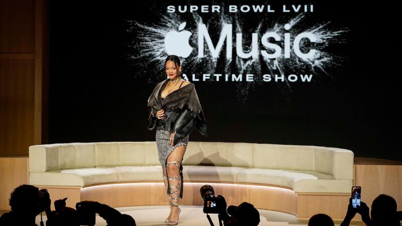 The Barbadian singer’s title slot at the Super Bowl halftime show on Sunday marks the first time she has returned to the stage in seven years.