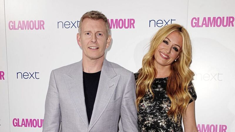 Patrick Kielty and Cat Deeley welcomed their first born child in January. Picture by Ian West, Press Association