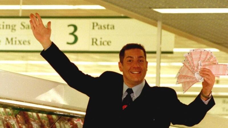 &nbsp;Dale Winton in Supermarket Sweep