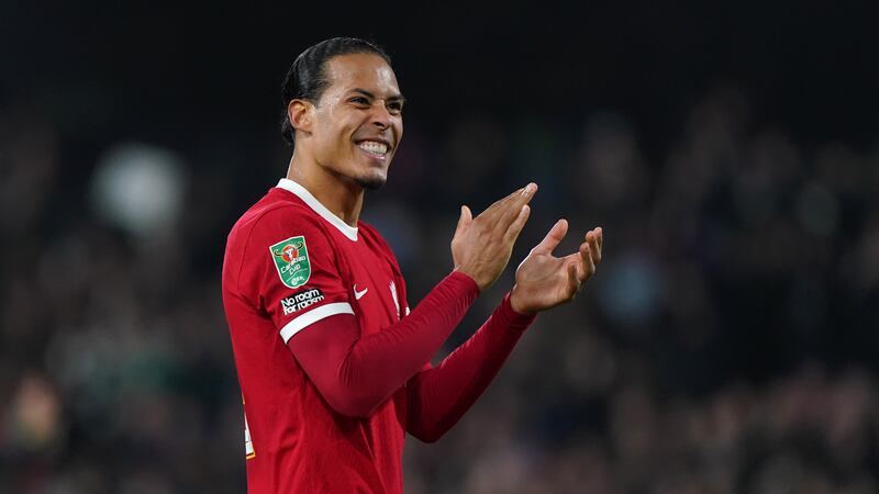 Liverpool captain Virgil van Dijk is relishing another clash against arch-rivals Manchester United