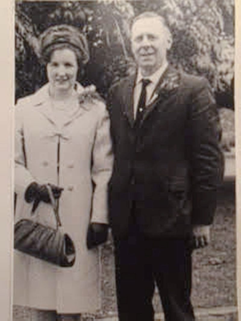 John McKerr, who was shot dead in Ballymurphy in 1971, and his wife Maureen 