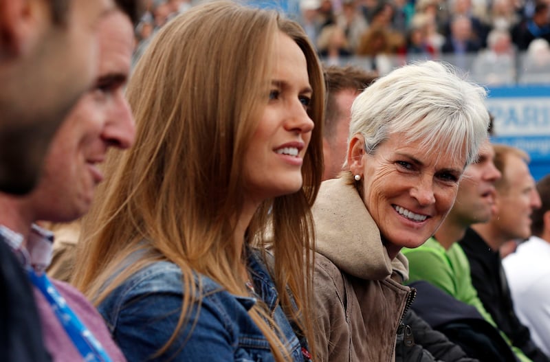 Kim Sears and Judy Murray and Queen's