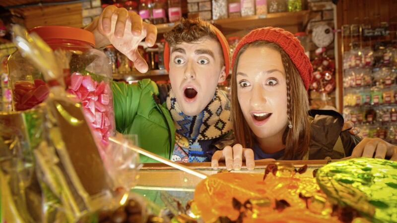 Michael Drake and Rosie Barry delve into the sweety treats in the MAC&#39;s production of Hansel &amp; Gretel this Christmas 